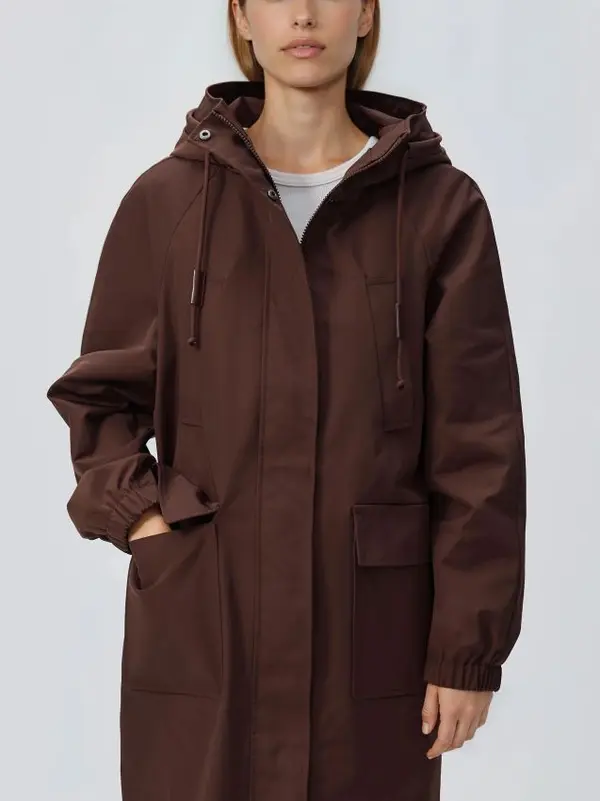 Reserved Reserved - Parka s kapuljačom - smeđi