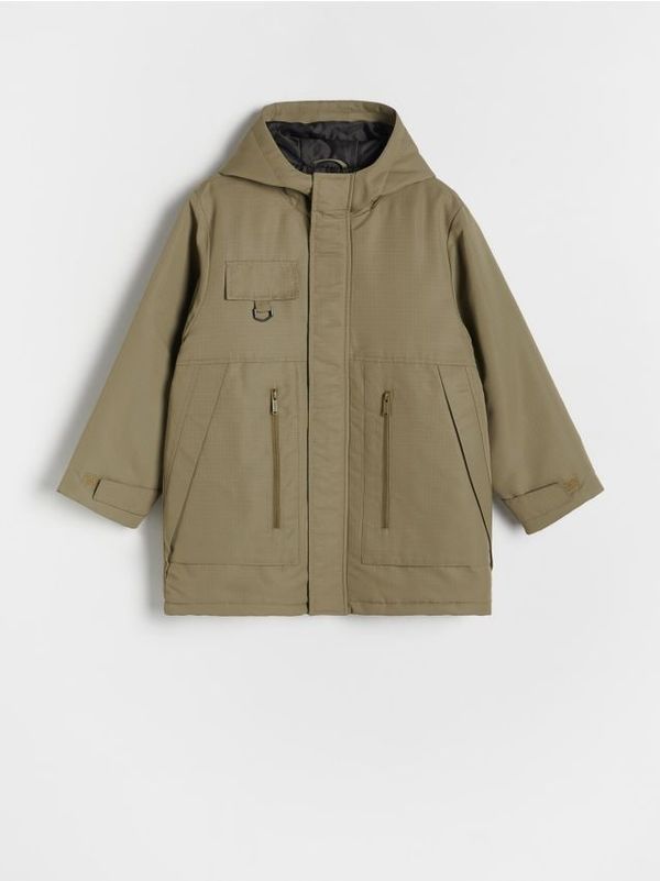 Reserved Reserved - Parka - smeđezeleno