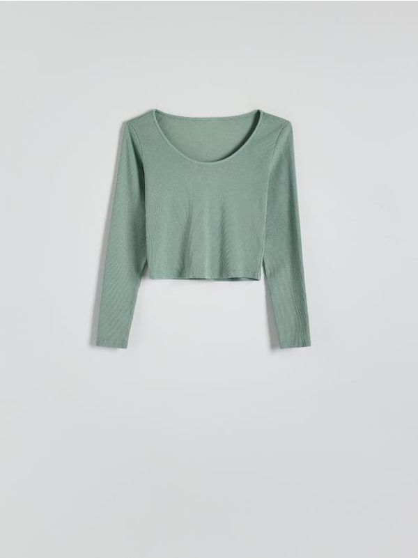 Reserved Reserved - Pidžama top - svjetlomaslinasto