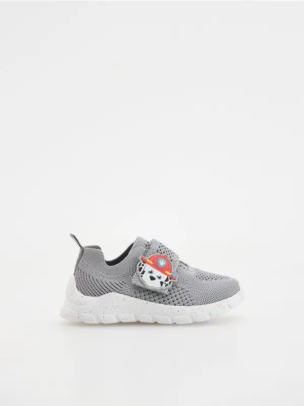 Reserved Reserved - Pletene cipele Paw Patrol - svijetlo siva