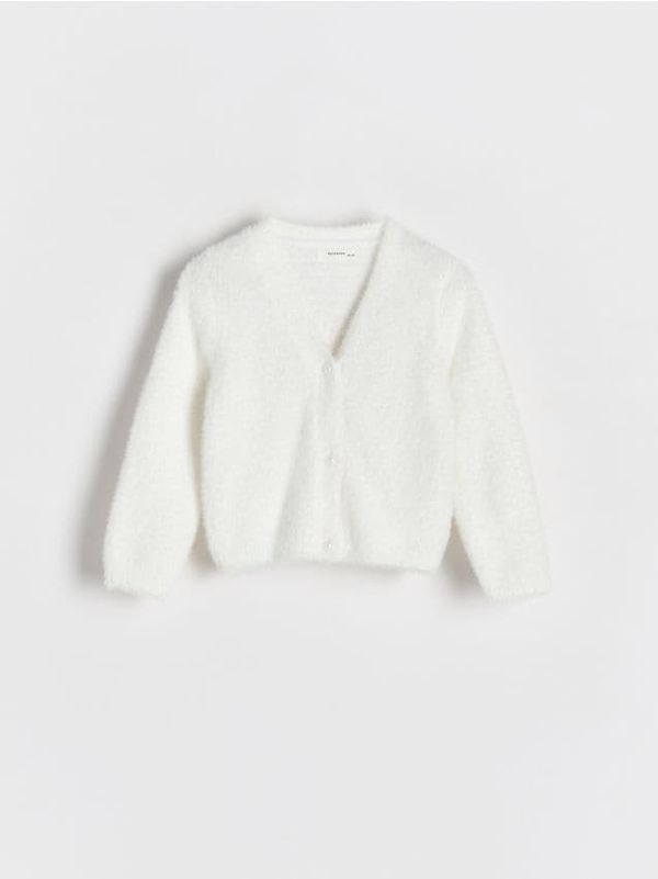 Reserved Reserved - Pleteni džemper - bijela