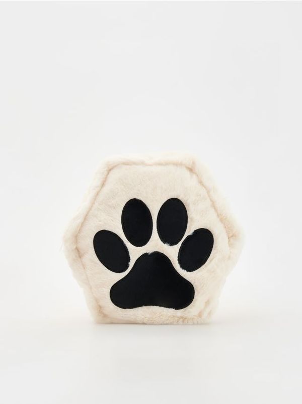 Reserved Reserved - Plišani ruksak - bijela