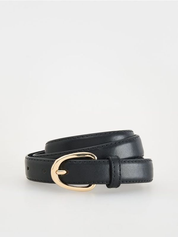 Reserved Reserved - Pojas s kopčom - crno