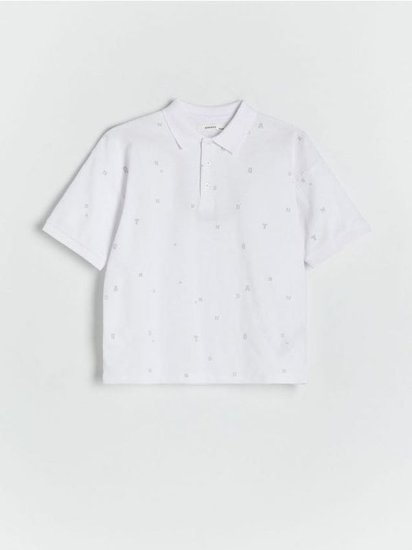 Reserved Reserved - Polo-majica - bijela