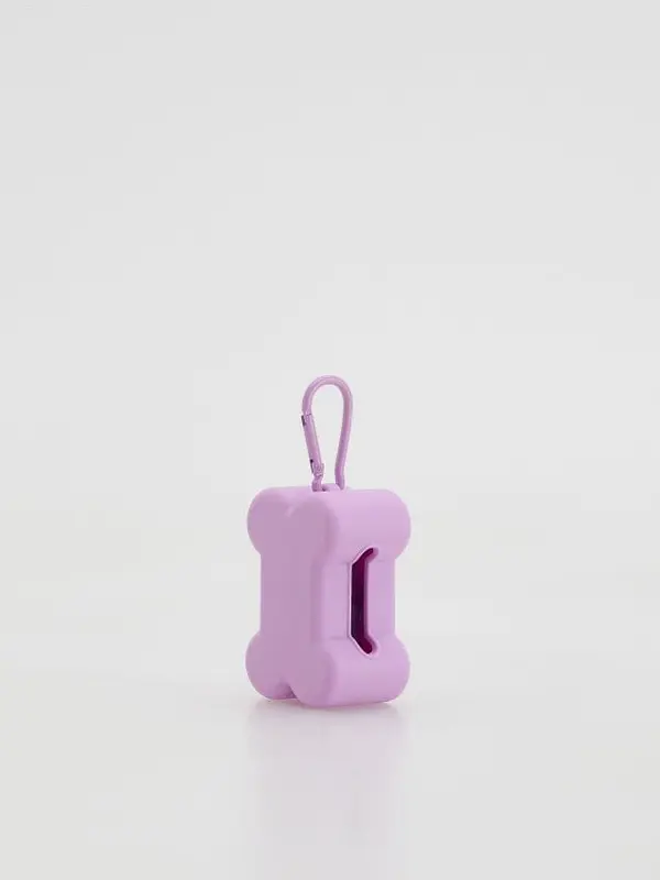 Reserved Reserved - POOP BAGS CASE - pastelnoružičasto