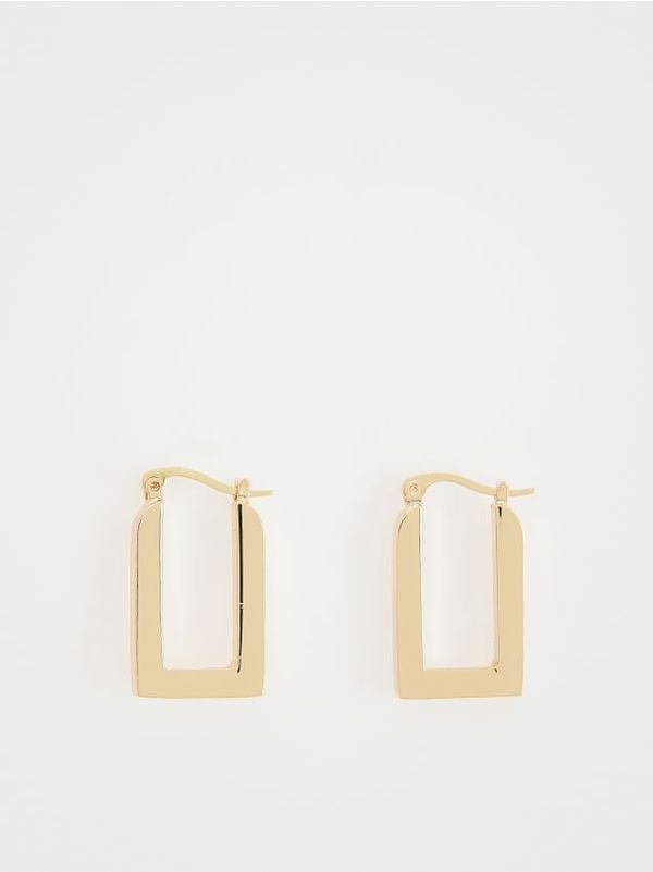 Reserved Reserved - Pozlaćene naušnice - zlatan