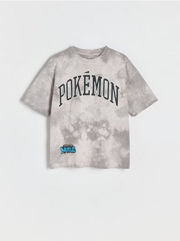 Reserved Reserved - Predimenzionirana majica kratkih rukava Pokémon - tamnosivo