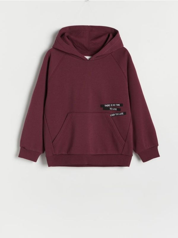 Reserved Reserved - Predimenzionirani gornji dio trenirke - bljedoljubičasto