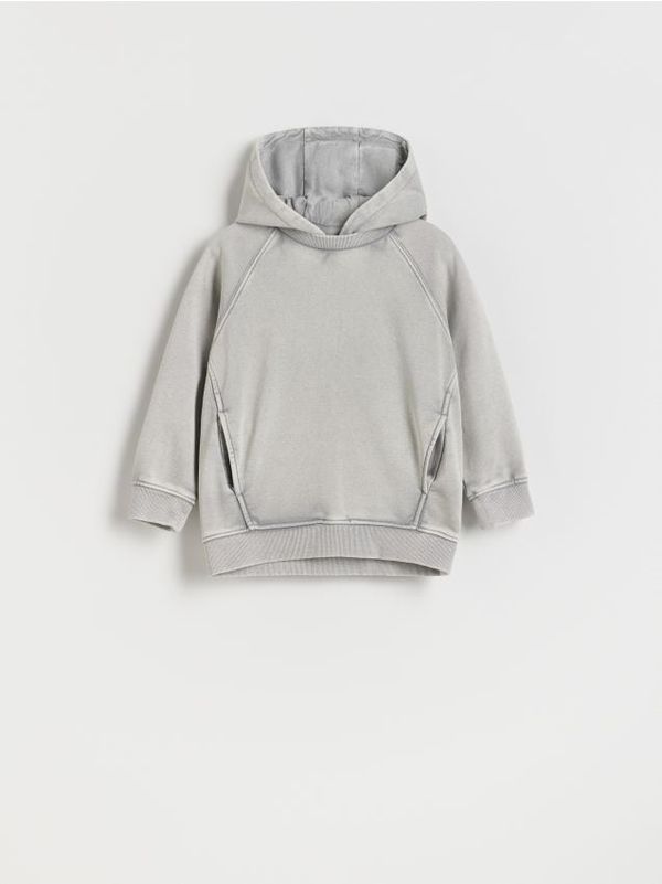 Reserved Reserved - Predimenzionirani gornji dio trenirke - light grey