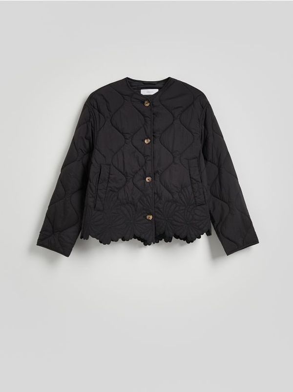 Reserved Reserved - Prošivena jakna - crno