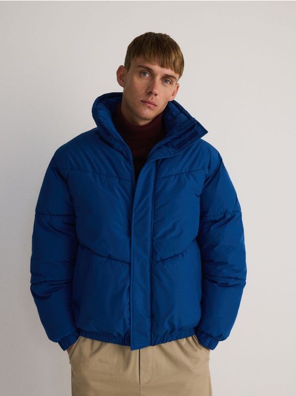 Reserved Reserved - Prošivena jakna s visokim ovratnikom - boja zumbula