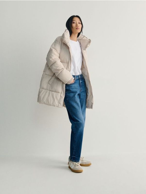 Reserved Reserved - Prošiveni kaput - boja pšenice