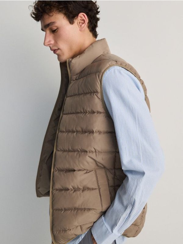 Reserved Reserved - Prošiveni prsluk - bež