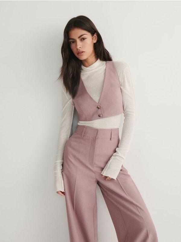 Reserved Reserved - Prsluk od odijela - prljavoroza