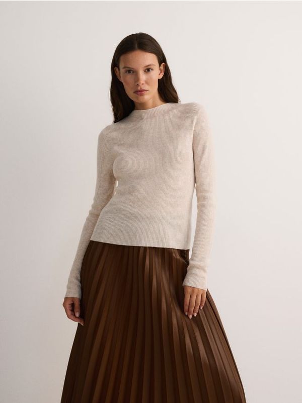 Reserved Reserved - Prugasta bluza - boja kože