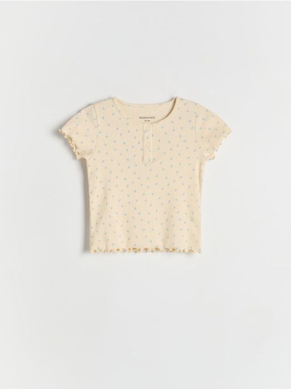 Reserved Reserved - Prugasta bluza - boja kože