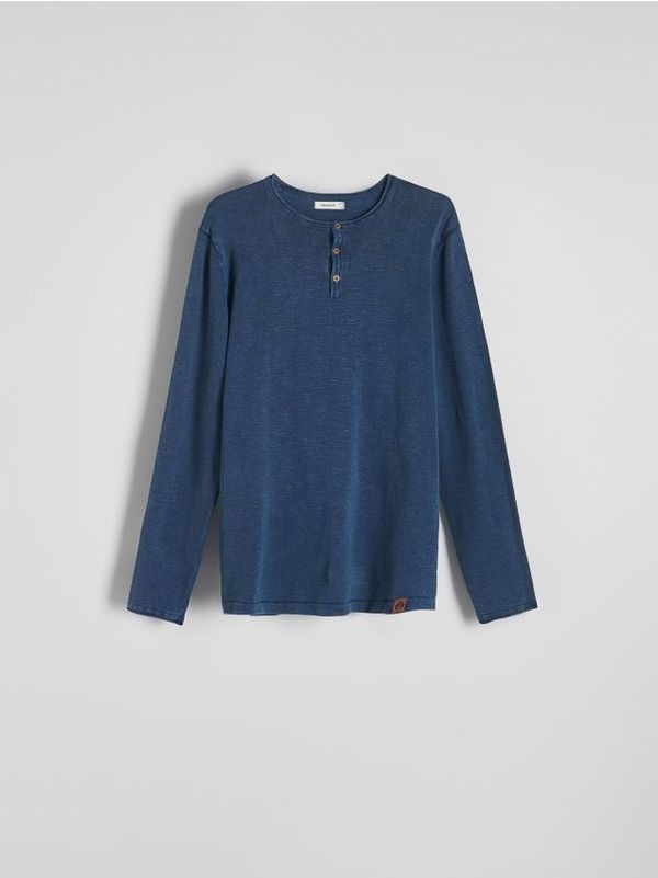 Reserved Reserved - PULOVER ZA BEBE - mornarsko plava