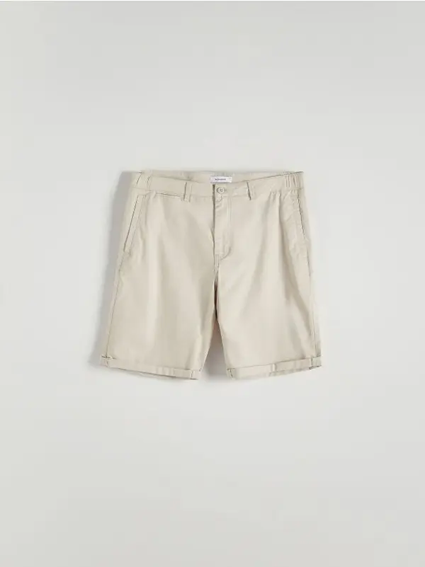 Reserved Reserved - Regular chino kratke hlače - bež