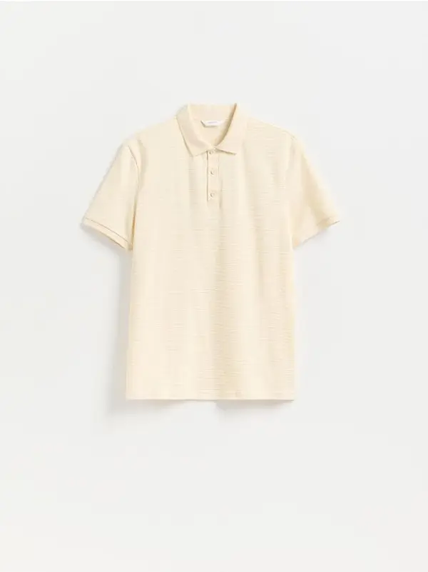 Reserved Reserved - Regular fit polo-majica - bež