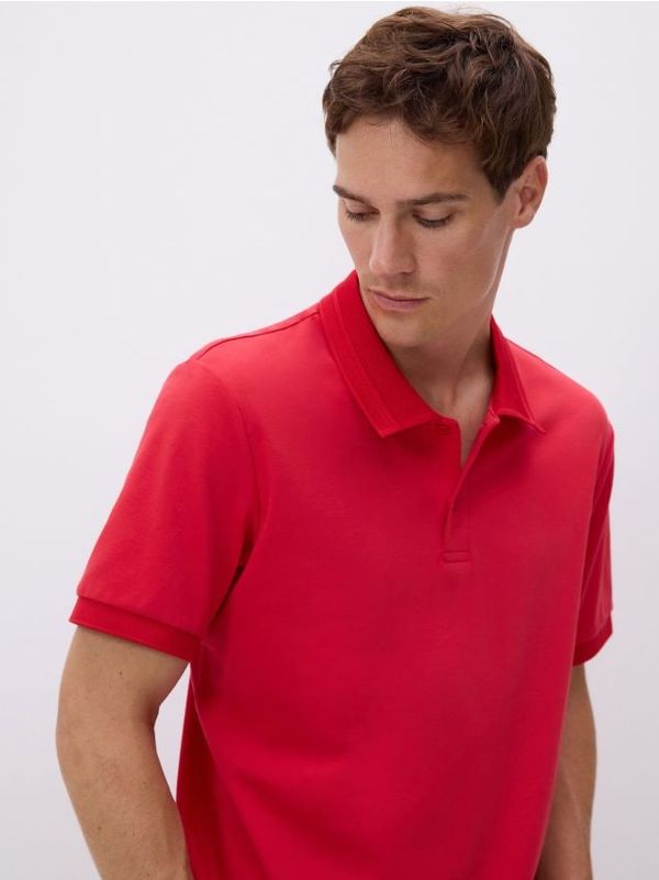 Reserved Reserved - Regular fit polo-majica - crvena