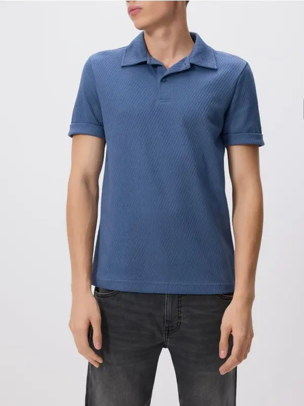 Reserved Reserved - Regular fit polo-majica - plava