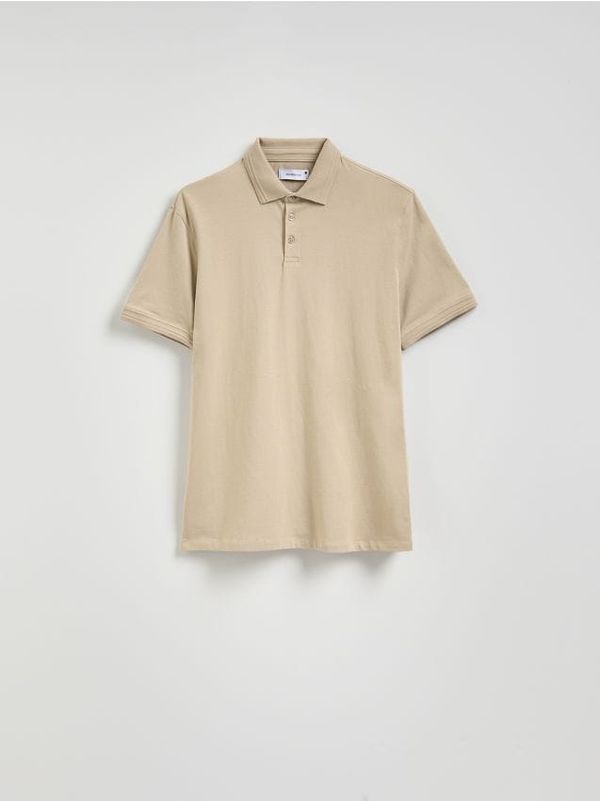 Reserved Reserved - Regular polo-majica - bež