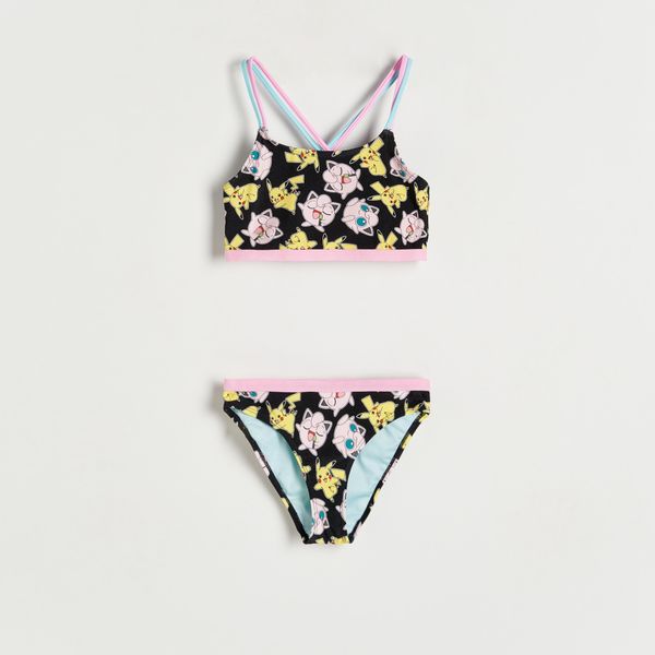 Reserved Reserved - Dvodijelni kupaći kostim Pokémon - Crna