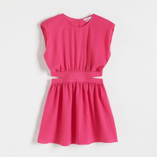 Reserved Reserved - Haljina s izrezima - Ružičasta