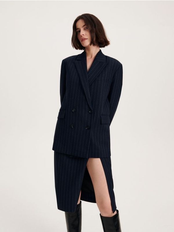 Reserved Reserved - LADIES` SKIRT - mornarsko plava