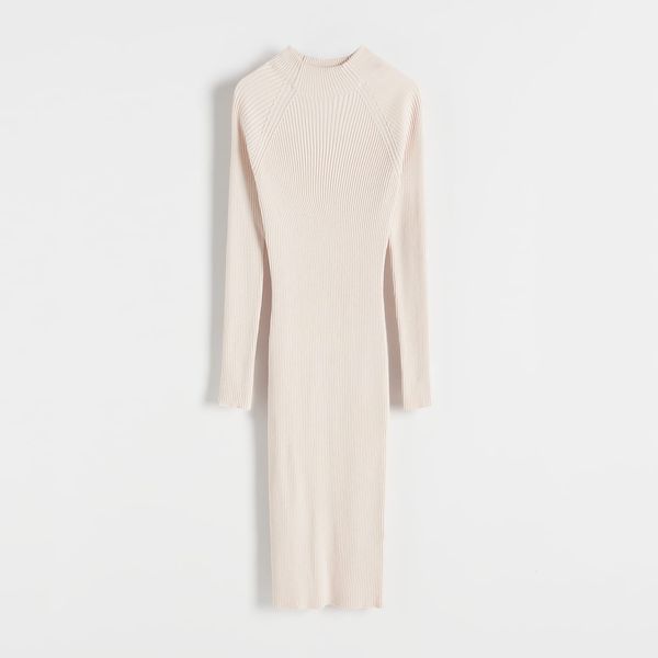 Reserved Reserved - Pletena haljina - Slonovača