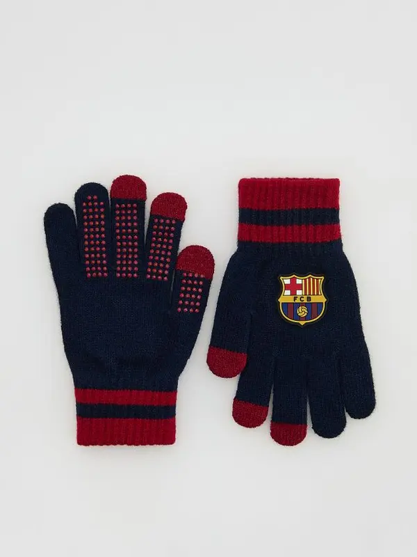 Reserved Reserved - Rukavice FC BARCELONA - mornarsko plava