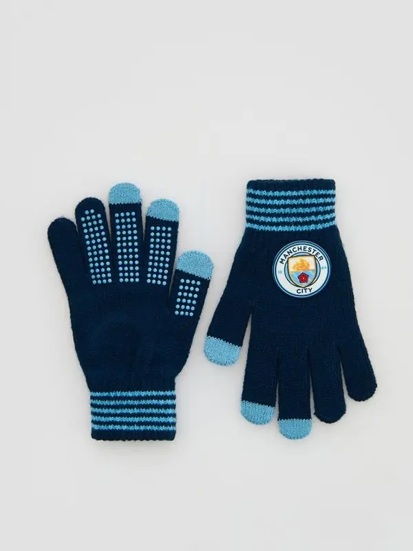 Reserved Reserved - Rukavice Manchester City - mornarsko plava