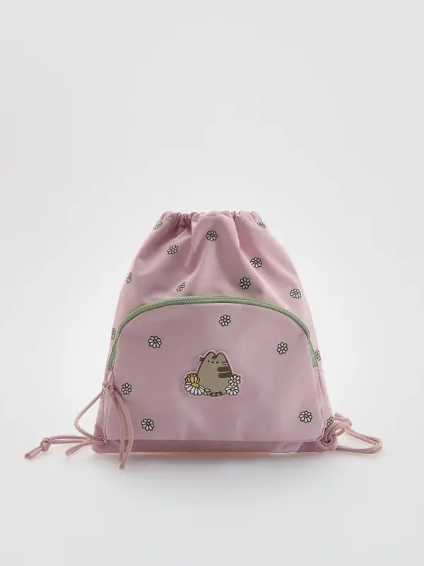 Reserved Reserved - Ruksak-mekana torba Pusheen - ružičasta