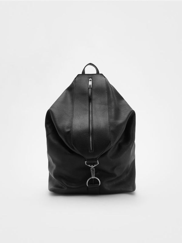 Reserved Reserved - Ruksak od umjetne kože - crno