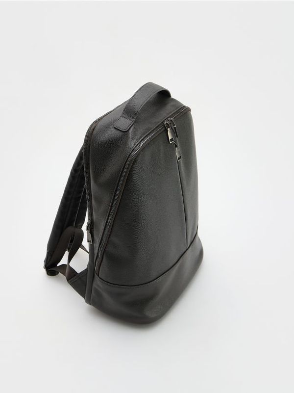 Reserved Reserved - Ruksak s ručkom - tamnosmeđe