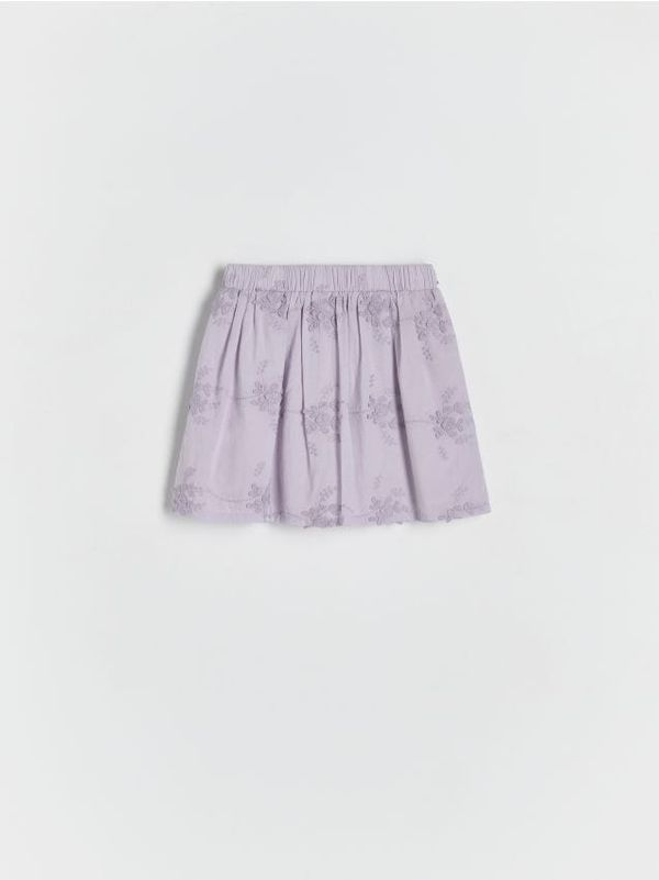 Reserved Reserved - Rupičasta suknja - boja lavande