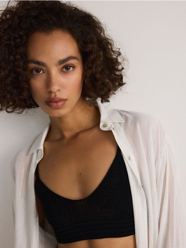 Reserved Reserved - Rupičasti top - crno