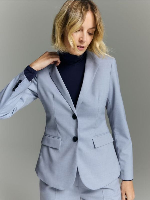 Reserved Reserved - Sako s ukrasnim gumbima - light grey