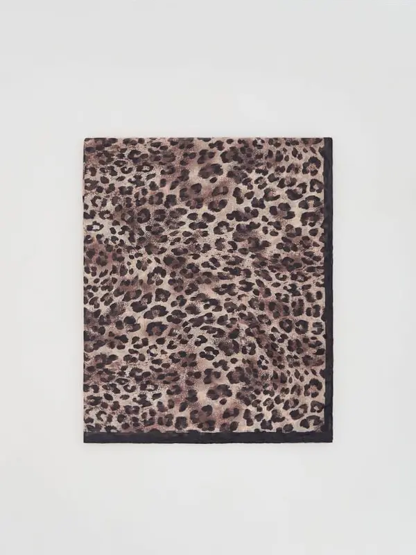 Reserved Reserved - Šal s leopard uzorkom - šaren
