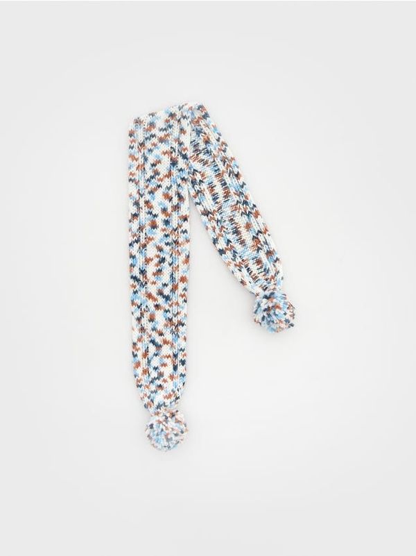 Reserved Reserved - Šal s pomponima - šaren