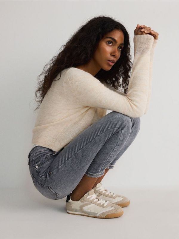 Reserved Reserved - Sculpt traperice - light grey