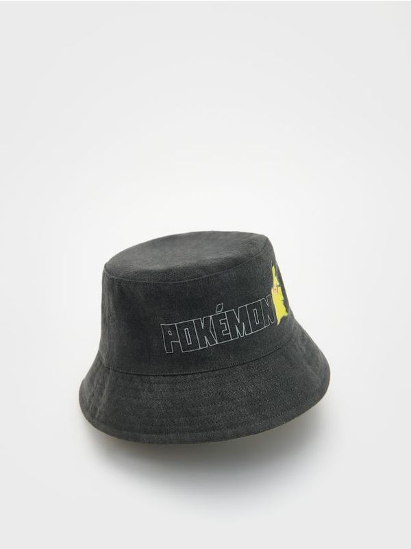 Reserved Reserved - Šešir bucket hat Pokémon - tamnosivo