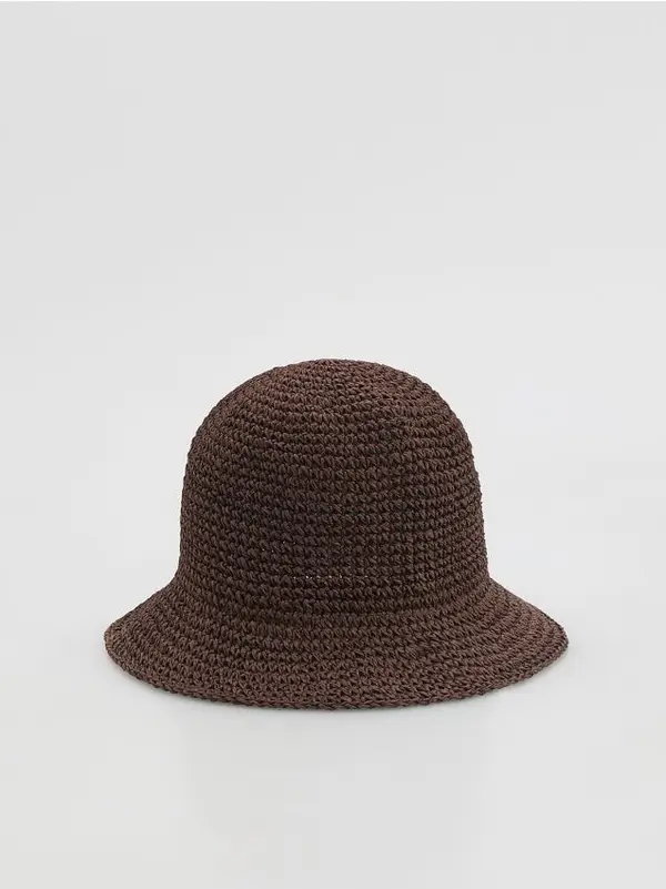 Reserved Reserved - Šešir bucket - tamnosmeđe