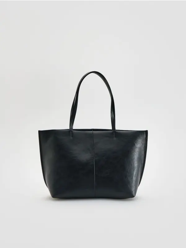Reserved Reserved - Shopper torba - crno