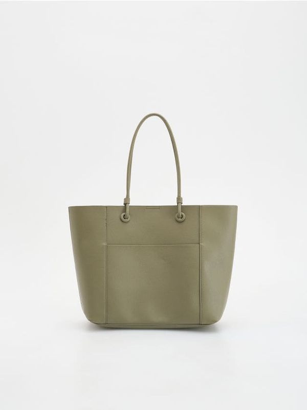 Reserved Reserved - Shopper torba - smeđezeleno