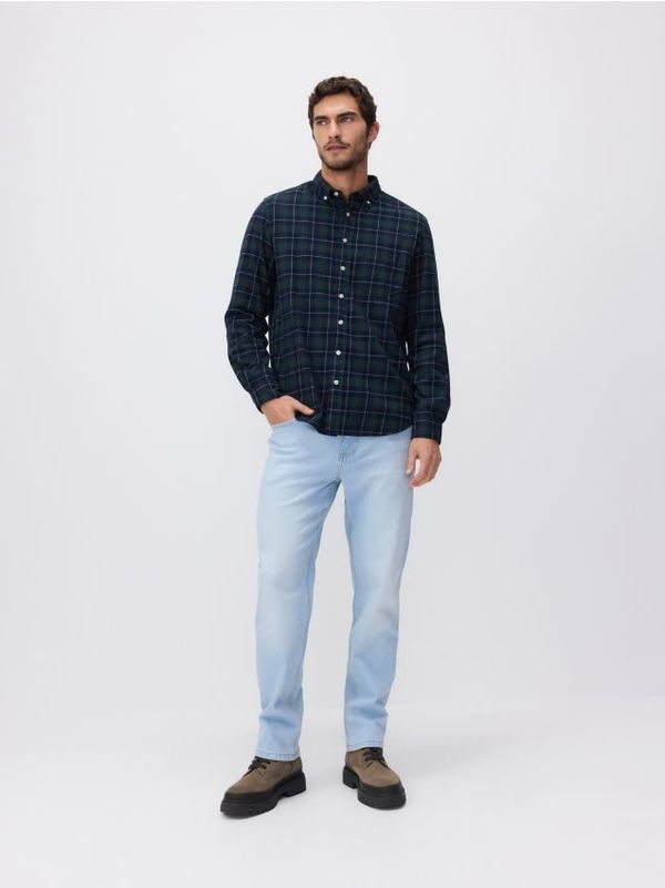 Reserved Reserved - Skinny traperice ispranog izgleda - plava