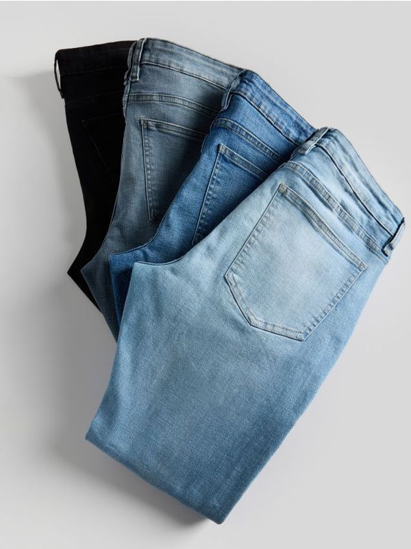 Reserved Reserved - Skinny traperice ispranog izgleda - plavo