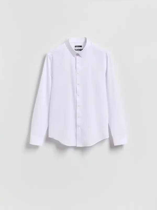Reserved Reserved - Slim fit košulja - bijela