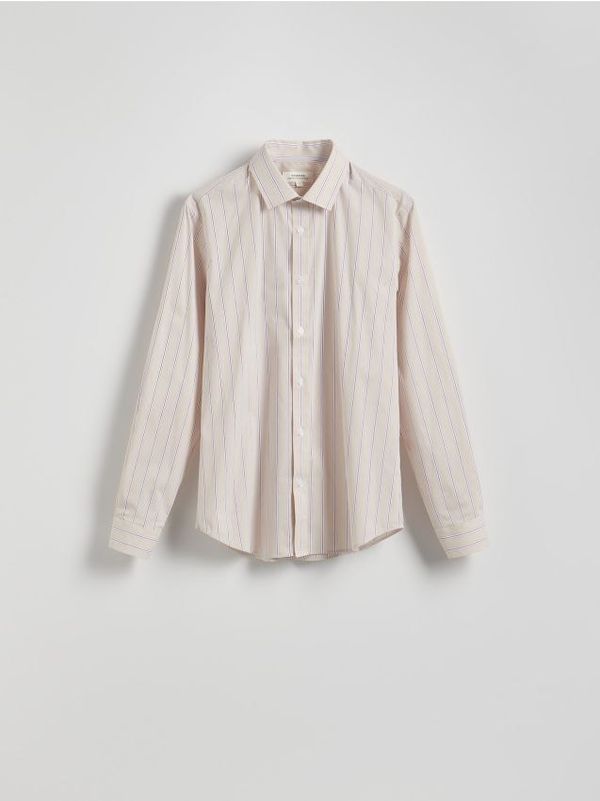 Reserved Reserved - Slim fit prugasta košulja - šaren