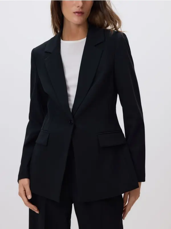 Reserved Reserved - Slim fit sako - crno